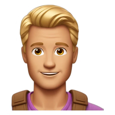 Ken from the barbie movie sticker