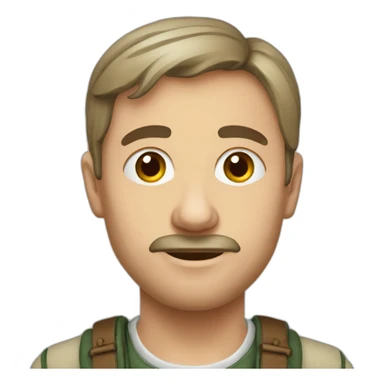 Belarusian emigrant sticker