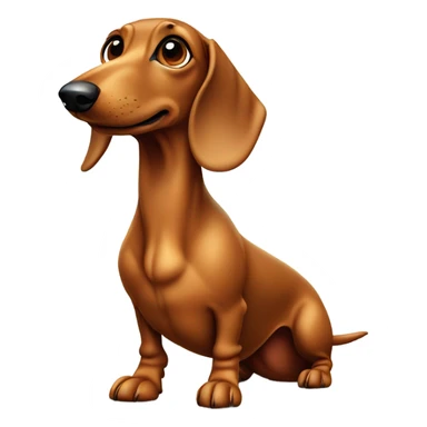 Wiener dog  sticker