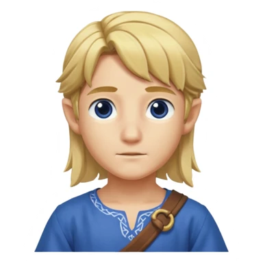 young link from breath of the wild sticker