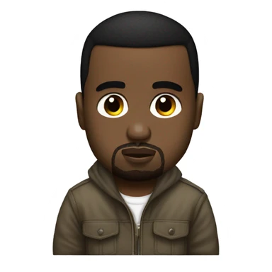 kanye west with yeat sticker
