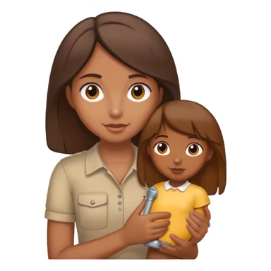 Tan girl with Stanley  sticker