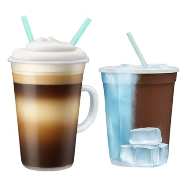 Ice americano sticker