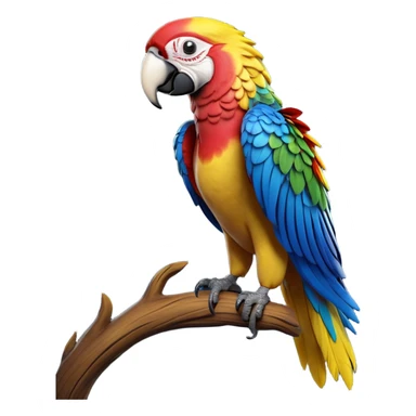 cinematic-macaw-realistic-full-body-standing-emoji,-vibrant-feathers-glowing-with-rich-reds,-blues,-and-yellows,-head-tilted-dramatically,-curved-black-beak-gleaming,-piercing-dark-eyes-exuding-confidence,-simplified-yet-realistic-focused-features,-highly-detailed,-glowing-with-an-almost-sarcastic-glow

 sticker