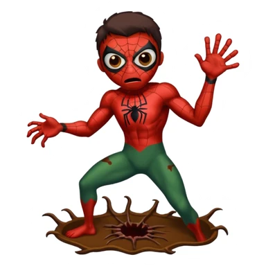 HOMEM ARANHA ZUMBI sticker