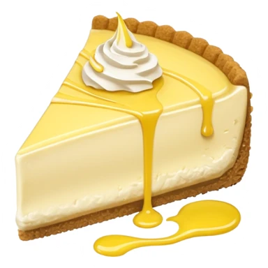 Lemon cheesecake sticker