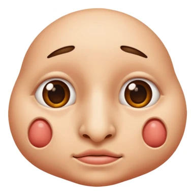 ONLY NOSE WITHOUT FACE sticker