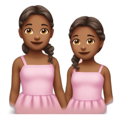 1 year old and 3 years old sisters sticker