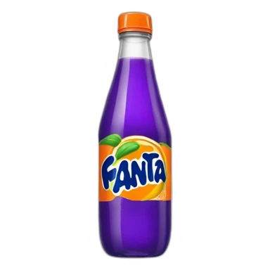 Fanta bottle sticker