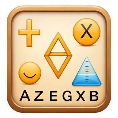 icon for algebra in math creative very very sticker