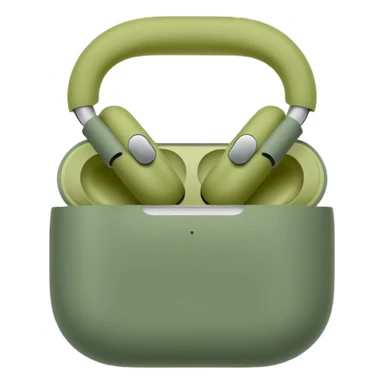 sage sgreen AirPods max  sticker