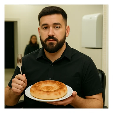 birinchidagi odamni yuziga 2 rasmdagi odamga uxshatib chizib bergin xuddu shunday non yen utirganini sticker