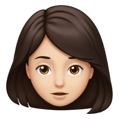 Hair flipping  sticker