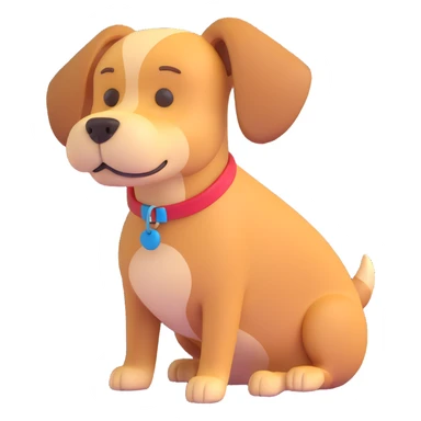 funny dog sticker