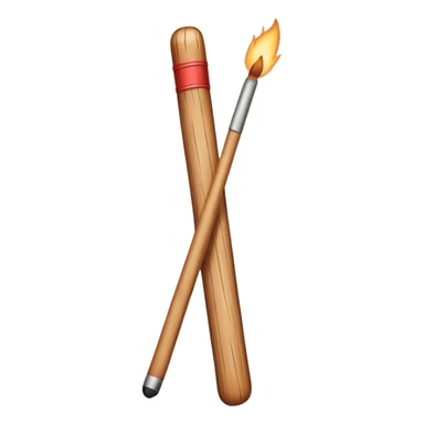 Match stick  sticker