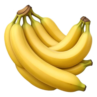 Bananas on the hand sticker