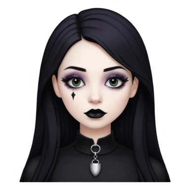 Goth baddie  sticker