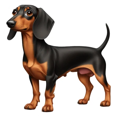 Dachshund full body  sticker