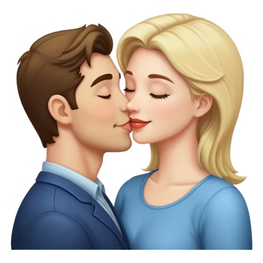 it guy kissing hr bp  sticker