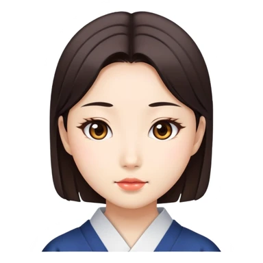 Beautiful japanese girl  sticker