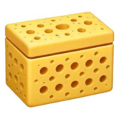 small sponge box sticker