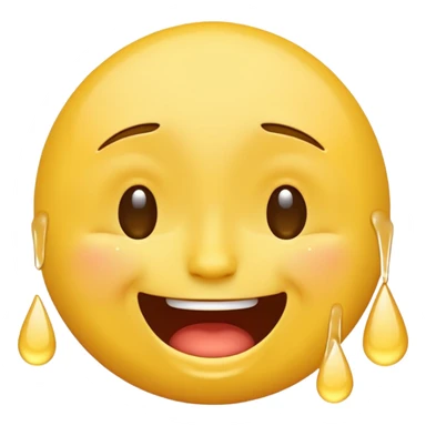 Cry laugh emoji sticker