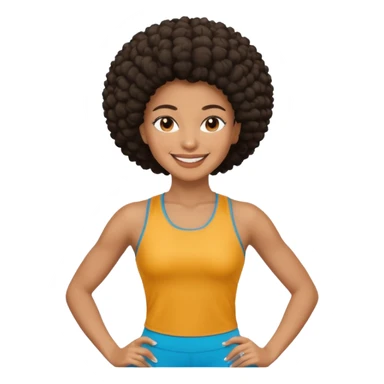 persona afroamericana casada de correr sticker