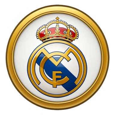 Real Madrid logo sticker