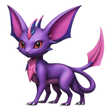 Salandit-Noivern-Espeon-Hybrid (Full body) sticker
