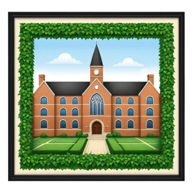university  sticker