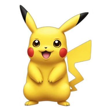 pikachu pokémon sticker
