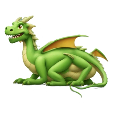 rana y dragon sticker