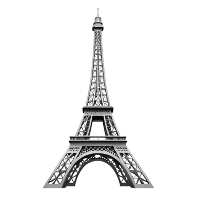 eiffel tower sticker