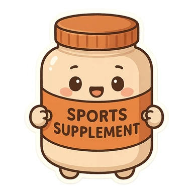 Sports supplement sticker