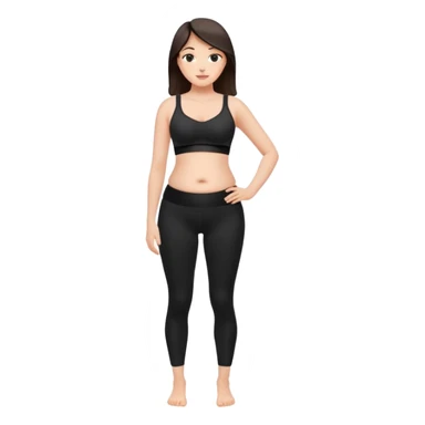 femme belly stuffing legging brassière  sticker
