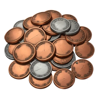 Old Coins sticker