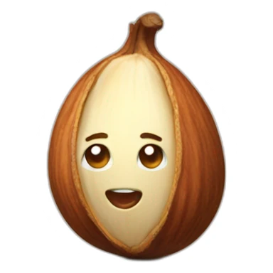 Hazelnut full nut sticker
