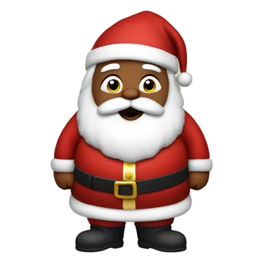 fat santa sticker