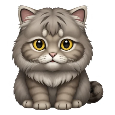 a Pallas's cat sticker