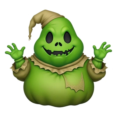 Oogie boogie sticker