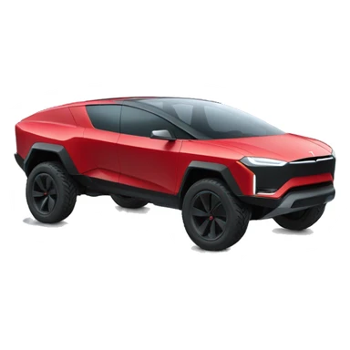 Le cybertruck tesla volant sticker