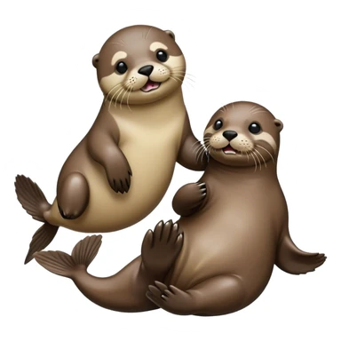 Seal with Otter sticker