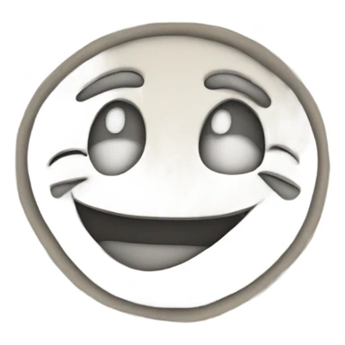 happy face digital drawing an outline on a clothe sticker