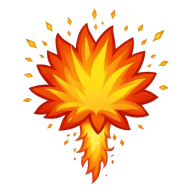 a minimalist explosion. sticker