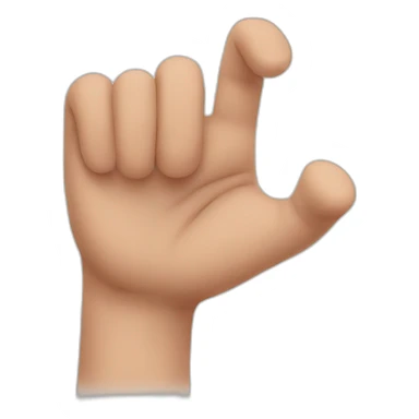 thumb sideways sticker