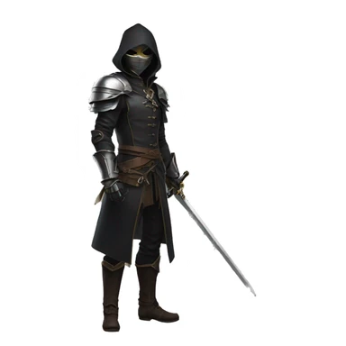 Corvo Attano with your mask and your sword 160cm sticker