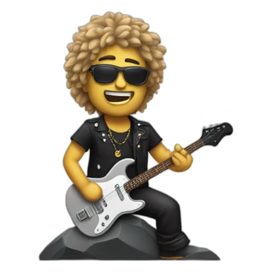 Rock and roll sticker