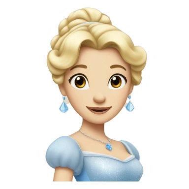 Cinderella the princess  sticker