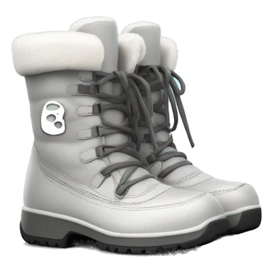 Moon boots winter boots sticker