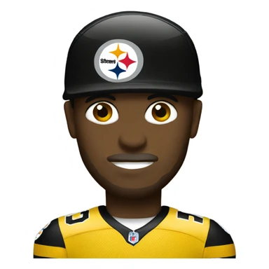 Steelers football  sticker